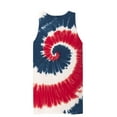 thumbnail image 6 of Port & Company Tie Dye Tank Top-3XL (USA Rainbow), 6 of 6