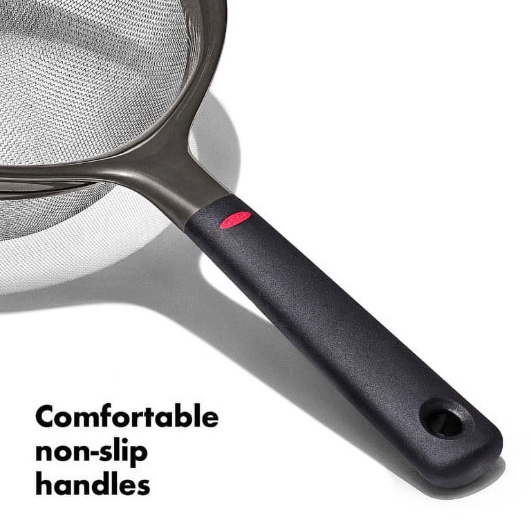 OXO SoftWorks 8-Inch Fine Mesh Strainer with Non-Slip Handle photo 5
