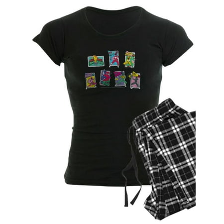 

CafePress - Power Rangers Group Shots - Women s Dark Pajamas