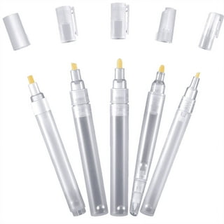 6pcs Refillable Paint Pen Empty Graffiti Markers Refillable Paint Pens  Refillable Paint Pen Paint Pen Shell