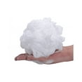 thumbnail image 5 of 4 Exfoliating Bath Puff Super Soft Wash Ruffles for Bathtub and Shower, Skin Scrubbing and Body Exfoliating Ball Loofah Sponges Easiest and Most Effective Way to Exfoliate (Four Bath Ruffles,White), 5 of 7