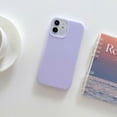 thumbnail image 2 of Compatible for iPhone 14 Pro Max Case Jelly Colored Liquid Silicone Design for Women Girls Fashion Slim Soft Flexible TPU Rubber for iPhone 14 Pro Max-Purple, 2 of 12