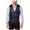 Blue - basicnavy, variant on I.N.C Mens Faux Suede Five Button Vest, Blue, Small (Regular)