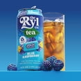 thumbnail image 4 of Ryl Iced Tea Jolly Rancher Blue Raspberry, Zero Sugar Antioxidant Tea, 16 fl oz Ready-to-Drink Can, 4 of 6