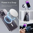 thumbnail image 4 of With Lens Protector Clear Acrylic Case For Magsafe For iPhone 15 14 13 12 11 Pro Max 15 Plus Magnetic Wireless Charging Case Clear For iphone13, 4 of 6