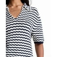 thumbnail image 4 of A.L.C. womens  Logan Top, s, Blue, 4 of 5
