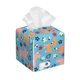 thumbnail image 1 of Balery Cute Dog Porta Pañuelos de Cuero con Estampado – Funda Moderna Cuadrada para Caja de Pañuelos, Dispensador 5x5x5'', 1 of 7