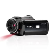 Minolta MN4K40NV MN4K40NV 4K Ultra HD 16x Digital Zoom IR Night Vision Video Camcorder (Black)