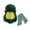 Green Frog, variant on Cjfdfy Newborn Baby Boy Girl Halloween Animal Costume Infant Baby Fox Puppy Dog Frog Poached Egg Costume Fall Winter Sleeveless Hooded Zipper Romper Leg Warmers Set Toddler Halloween Cosplay Outfits
