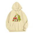 thumbnail image 4 of Christmas Hoodies for Women Funny Christmas Tree Pullover Hoodie Beige Medium, 4 of 4