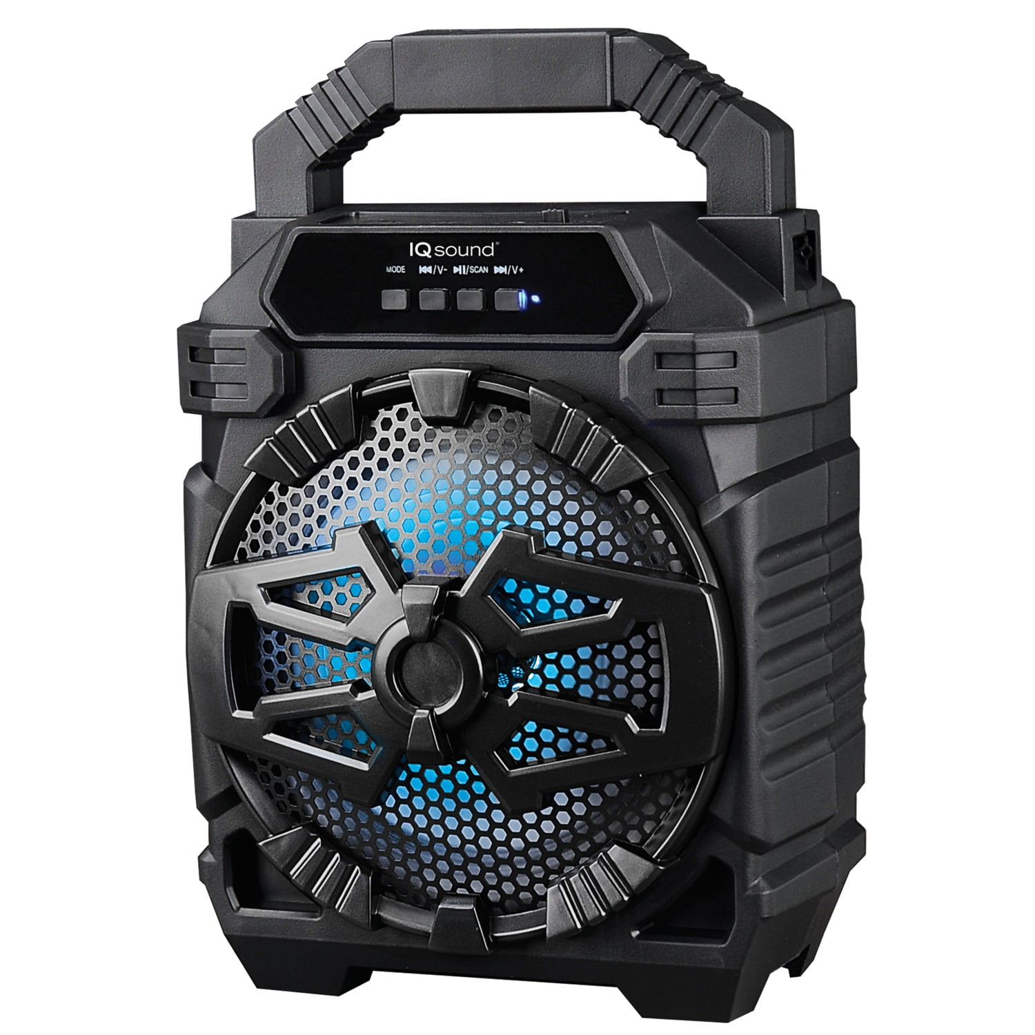 Supersonic IQ1665BT Black 6.5Inch Portable Bluetooth Speaker (Black