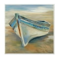 thumbnail image 2 of The Stupell Home Decor Painterly Blue Green and Rust Rowboat in the Grass Wall Plaque Art, 2 of 4