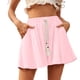 thumbnail image 1 of Pantalones cortos de lino de algodón cómodos de Color sólido con cordón de verano Sexy a la moda para mujer Pompotops ulkah937752, 1 of 8