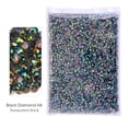 thumbnail image 1 of Paquete grande de diamantes de imitación de resina de 2-6mm, venta al por mayor, cristales de plástico AB con parte posterior plana, brillos para uñas DIY, piedra Cтразы Tan Jianjun unisex, 1 of 2