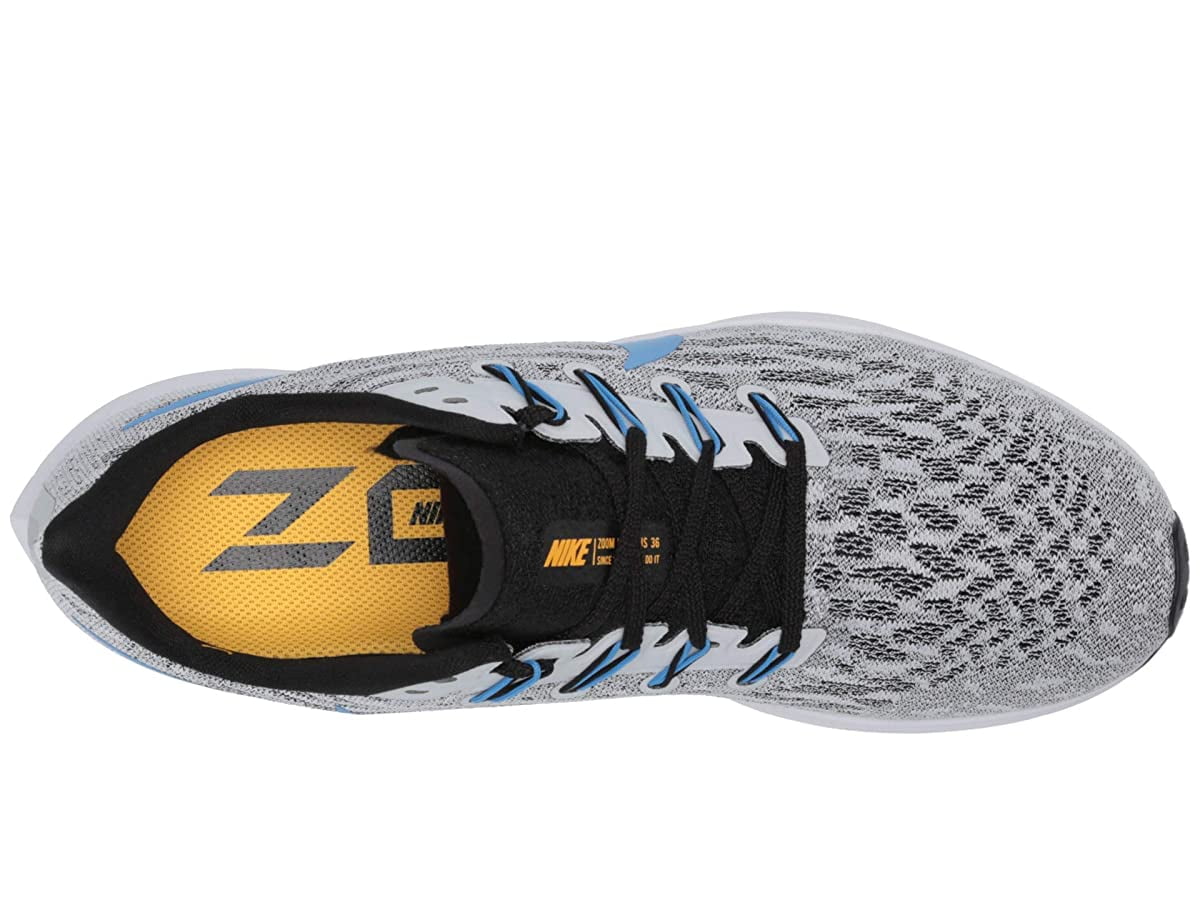 nike air zoom pegasus 36 mens white university blue-black