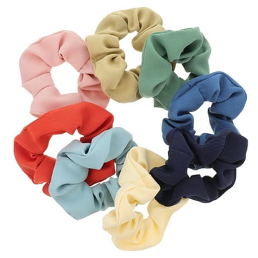 8 Pcs Large Intestine Hair Band Accessories Rope Korean Version Star Same Style