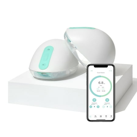 UPC: 0858298006446 | Willow Wearable Double Electric Breast Pump | Willow® 3.0 Leak-Proof Wearable Breast Pump with App (24mm) | The only pump that lets you pump in any position