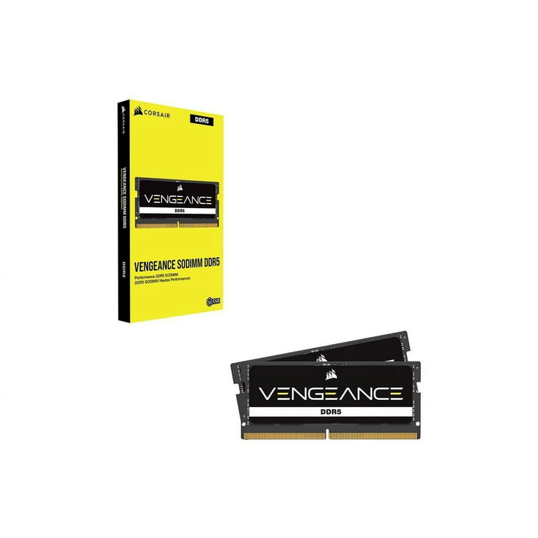 CORSAIR Vengeance 64GB DDR5 SO-DIMM 4800 Gaming RAM for PC CORSAIR Vengeance 64GB DDR5 SO-DIMM 4800 Gaming RAM for PC