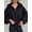 Black, variant on MSJUHEG Zip Up Hoodie Women Plain Hoodies Comfort Hoodie Sweatershirt Coat Full Zip Oversized Hoodie Travel Hoodie Hoodies for Men and Women Sweatshirt for Women Beige L