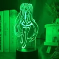 thumbnail image 1 of Luz nocturna Hatsune Miku 3D LED que cambia de color para niños, 1 of 1