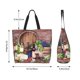 thumbnail image 5 of Fotbe Bottle Glass Red Wine Bolsa Tote Estética de Lona con Estampado para Mujer - Bolsa Reutilizable de Hombro Casual para Vacaciones, Compras, Trabajo y Gimnasio, 5 of 8