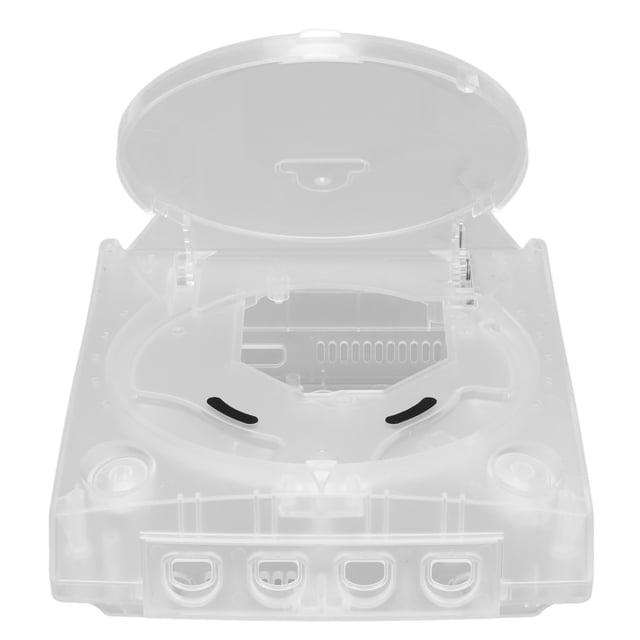 DEWIN Boîtier en Plastique Translucide Rétro Boîtier de Remplacement pour Console de Jeu SEGA Dreamcast DC