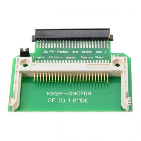 Chenyang CY CF Compact Flash Memory Card to 50pin 1.8 Inch IDE Hard Drive SSD Converter Adapter Card