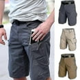 thumbnail image 4 of Waterproof Shorts Men's Cargo Shorts Relaxed Fit Water Resistant Work Hiking Shorts, 4 of 4