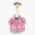 thumbnail image 4 of Gardener Porch Goose Outfits, Cute Lawn Porch Goose Clothes Fits 23" Cement Plastic Goose Statue, Easter Goose Outfit Goose Clothes for Spring Easter Outdoor Garden Yard Patio Art Decor (Style I), 4 of 5