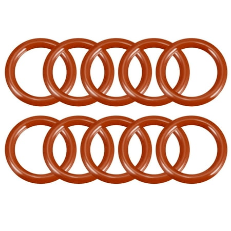 3 Joints Toriques Uxcell - 50 Mm Diamètre Extérieur, 4 Mm épaisseur - Acier Inox