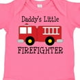 thumbnail image 4 of Inktastic Daddy's Little Firefighter Boys or Girls Baby Bodysuit, 4 of 5