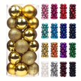 thumbnail image 2 of 24/36 bolas de Navidad, adornos para árbol de Navidad, bolas colgantes para árbol de Navidad, decoración para fiesta en el hogar, regalo de Año Nuevo 2025, Navidad, 2 of 5