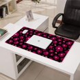thumbnail image 3 of Long Mouse Pads for Desk,Pioneer Flower Floral Print Pattern Desk Mats on Top Of Desks, Desk Mouse Pad Extra Large with 3mm Non-Slip Base and Stitched Edge for Gaming,Office,Work,Home 31.5"x15.7", 3 of 6