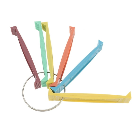 Worgeous Nylon Air Conditioning Fin Comb Condenser Cleaner Brush 1Pc For Maintenance Workers 12.00X2.20X1.10Cm