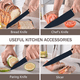 thumbnail image 5 of Utensilios De Cocina Silicona Juego De Cuchillo 19 Set Negro, 5 of 5