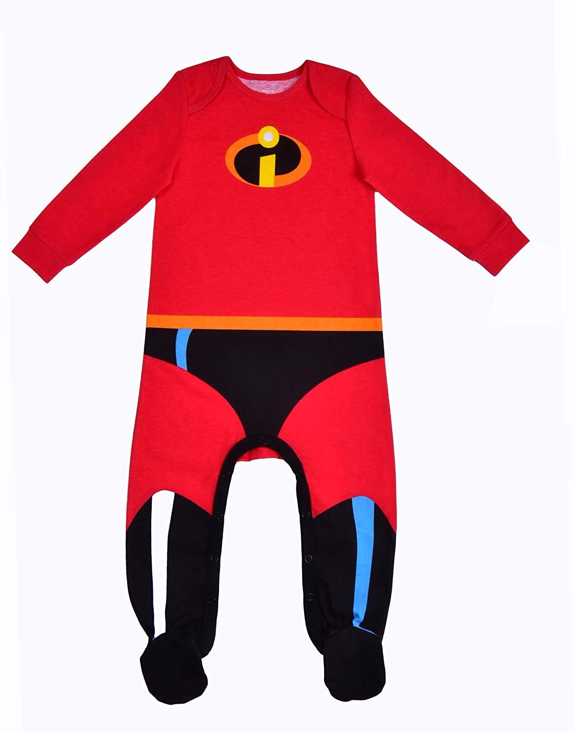 The Incredibles Boys Single Roleplay Footie with Hat, Infant