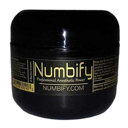 Numb-ify Numbing Cream - For Tattoo, Waxing, and Much Much More (2