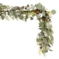 thumbnail image 4 of Vickerman 5' Artificial Winter Cedar, Pinecone, Eucalyptus, and Brown Jingle Bell Garland, 4 of 4
