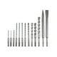 thumbnail image 3 of Kit De Brocas Y Cinceles SDS  Makita D-31734 Con Maletín D31734 Makita, 3 of 4