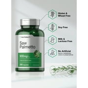 Saw Palmetto Extract | 900mg | 250 Capsules | by Horbaach