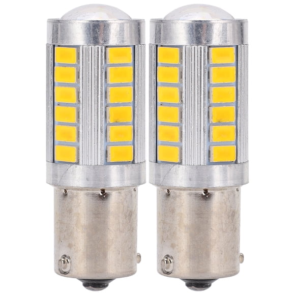 Bombilla LED para coche 1156 5630 33SMD de alta potencia para luces de señal de giro, freno, luz de freno, luz trasera, luz antiniebla DRL, luz amarilla