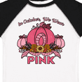 thumbnail image 4 of Inktastic In October We Wear Pink with Ribbon and Pink Pumpkins Boys or Girls Toddler T-Shirt, 4 of 5