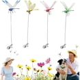 4 PCS Dragon Fly Clips for Bugs Repellent, 3D Dragonfly Clips to Keep ...