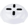 thumbnail image 1 of Fawoonu Protection Magnétique contre les Éclaboussures au Micro-Ondes avec Couvercle Rabattable, Matériau ABS Transparent, 12.8x11.6x3.1 Pouces, Lavable au Lave-Vaisselle et Sans BPA, Compatible avec la Plupart des Assiettes et Bols, 1 of 6