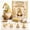 Bee Garden Gnome A3, variant on Christmas Gnome DIY Patchwork Kit, DIY Patchwork Animal Kit – Create Your Own Adorable Animals, 3D DIY Sewing Project for Adults &Beginners, Christmas Home Decor & Gift