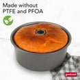 thumbnail image 4 of GoodCook Everyday Nonstick Steel Angel Food Pan, 9.5", Gray, 4 of 7