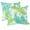 Green Leaves, variant on 18x18 Inch Outdoor Throw Pillows Set of 2, Waterproof & Fade-Resistant, Square Decorative Cushion For Patio Furniture, All Weather Outdoor Pillows (Red Grid)