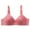 Watermelon Red##1, variant on Jsaierl Lace Bras for Women Plus Size Support T-shirt Bras Seamless Full Coverage Bralettes Elegant Breathable Full Figure Bras
