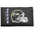 thumbnail image 1 of Baltimore Ravens Nylon Trifold Wallet, 1 of 1