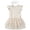 Beige, variant on WIBACKER Baby Girls Tutu Romper Dress with Headband for 0-24 Months Newborn Infant Toddler Birthday Party Photography Outfits Set